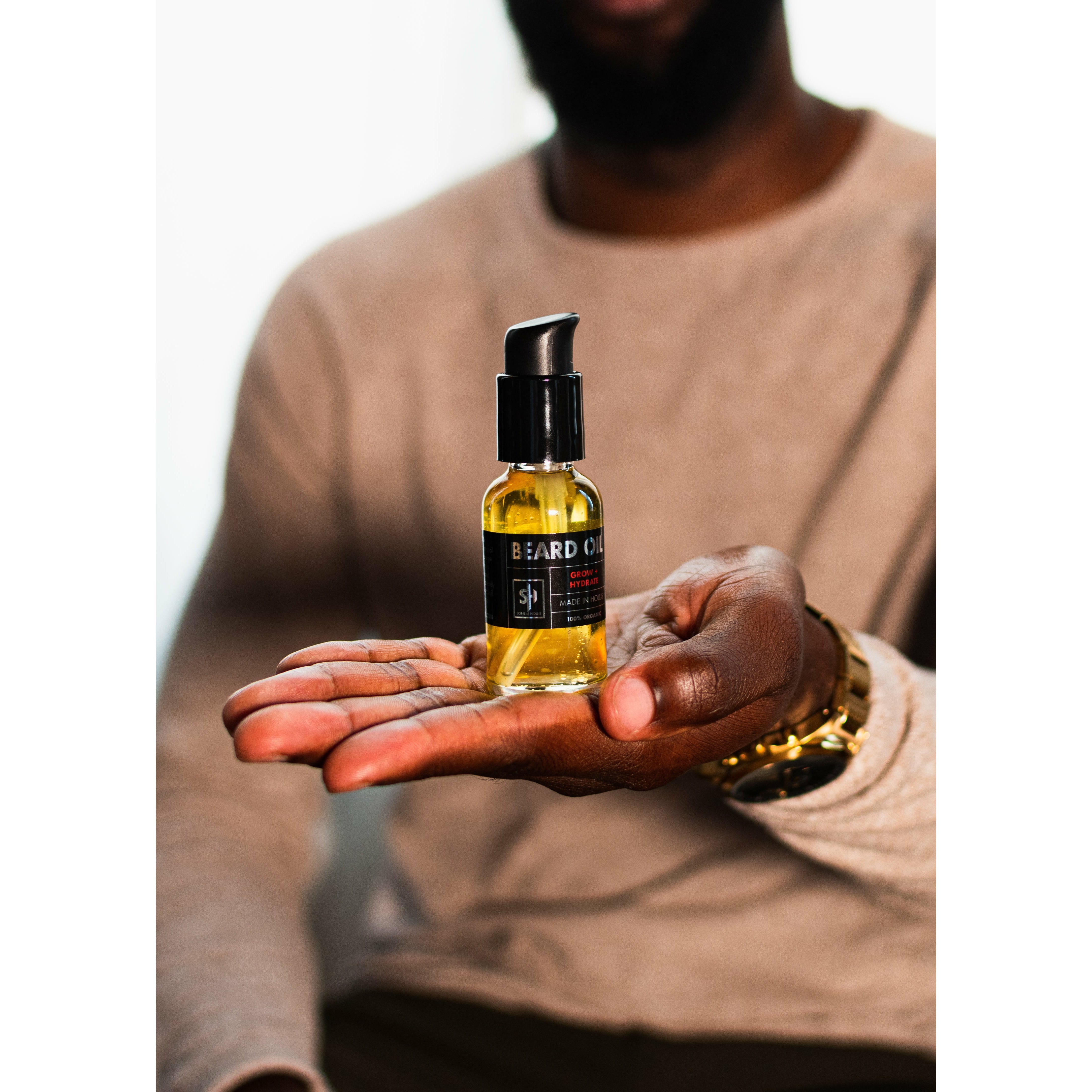 Beard oil for black men